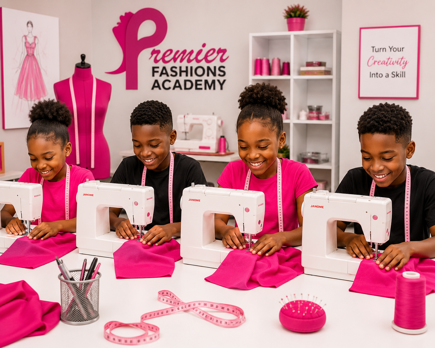 Fashion design studio
